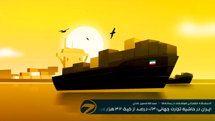 ایران در حاشیه تجارت جهانی؛ 0.3 درصد از کیک ۳۲ هزار میلیاردی